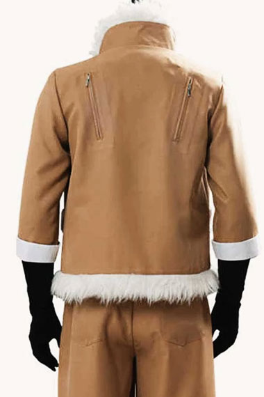 Keigo Takami Hawks My Hero Academia Cosplay Brown Fur Jacket