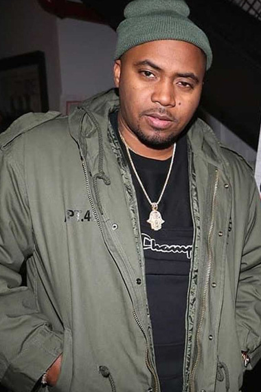 Nas Rapture Premiere Casual Mens Bomber Green Cotton Jacket