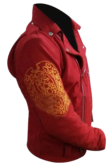 Once Upon A Time In Mexico Enrique Iglesias Red Wool Jacket once-upon-time-mexico-enrique-iglesias-jacket