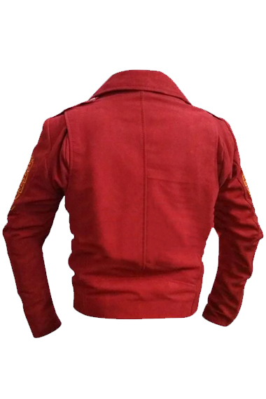 Once Upon A Time In Mexico Enrique Iglesias Red Wool Jacket once-upon-time-mexico-enrique-iglesias-jacket
