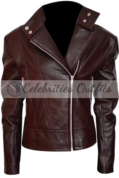 Once Upon a Time TV Series Emma Swan Brown Leather Jacket