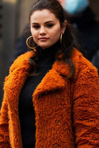 Selena Gomez Only Murders In The Building Fur Coat