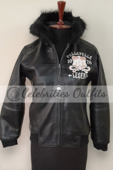 Live Like A Queen Die Like A Legend Pelle Pelle Hooded Jacket