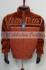 Marc Buchanan Pelle Pelle 1978 Mens Bomber Brown Wool Jacket