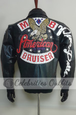 American Bruiser Pelle Pelle LTD Edition Black Bomber Jacket american-bruiser-pelle-pelle-ltd-edition-jacket
