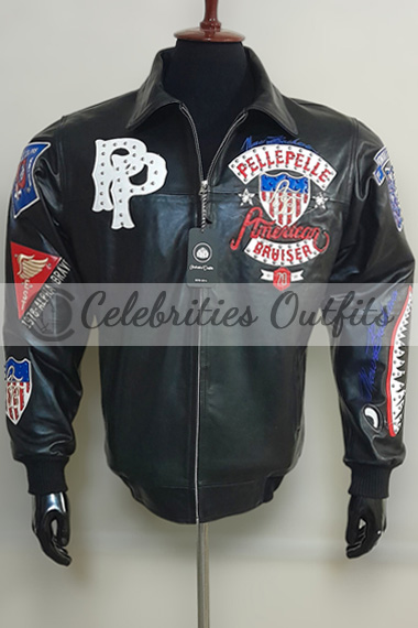 Pelle Pelle American Bruiser LTD Edition Black Bomber Jacket