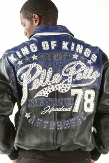 Pelle Pelle 1978 Legacy King Of Kings Black Bomber Jacket
