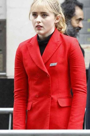 Pokemon Detective Pikachu Kathryn Newton Lucy Stevens Coat