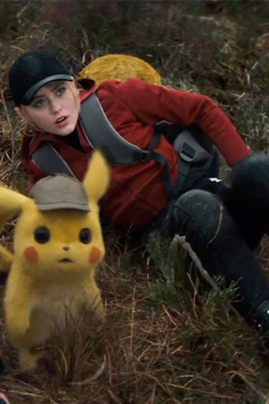 Pokemon Detective Pikachu Kathryn Newton Lucy Stevens Hoodie