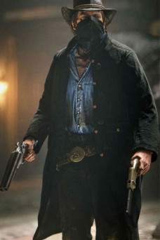 Arthur Morgan Red Dead Redemption Black Cosplay Leather Coat