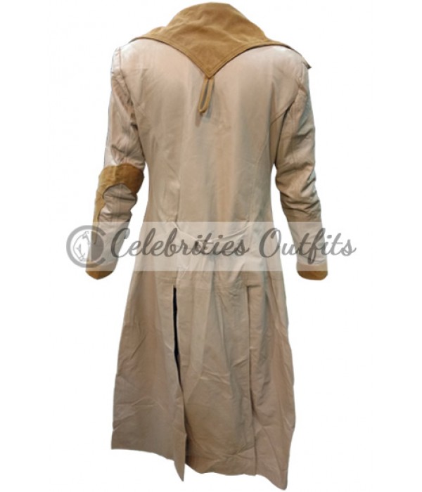 Resident Evil Milla Jovovich Alice Brown Cotton Trench Coat
