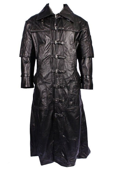 Hugh Jackman Gabriel Van Helsing Belted Black Cosplay Coat