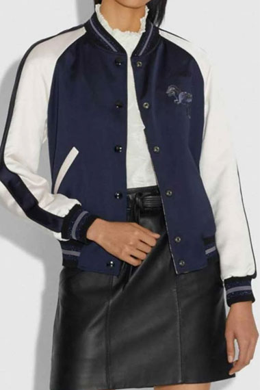 Lili Reinhart Riverdale Betty Cooper Fleece Varsity Jacket