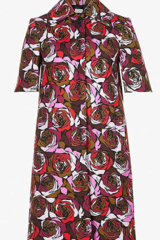 Madelaine Petsch Riverdale Cheryl Blossom Pink Floral Coat