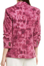 Riverdale Vanessa Morgan Toni Topaz Pink Cotton Trench Blazer riverdale-vanessa-morgan-blazer