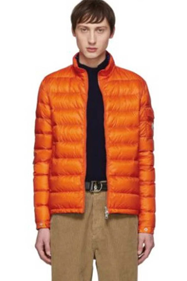 Stoopid 6ix9ine Tekashi Orange Parachute Quilted Puffer Jacket