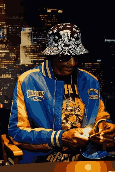 Snoop Dogg Death Row Records Crooks Castles Varsity Jacket