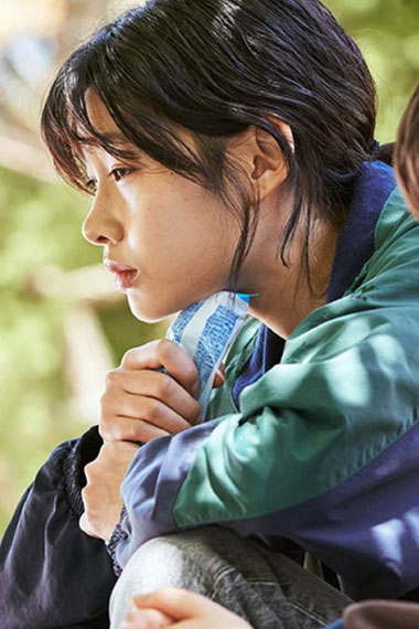 Kang Sae Byeok Squid Game Jung Ho Yeon Blue Cotton Jacket