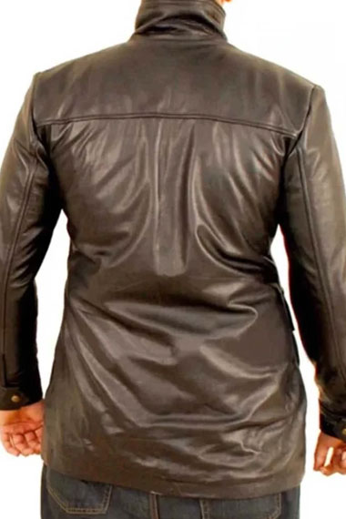 Captain James Kirk Star Trek Chris Pine Black Leather Jacket