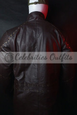 Star Trek Discovery Rainn Wilson Harry Mudd Brown Cosplay Coat harry-mudd-star-trek-brown-leather-coat