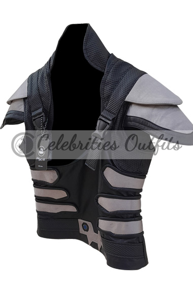 Star Trek Beyond Sofia Boutella Jaylah Grey Black Cosplay Vest