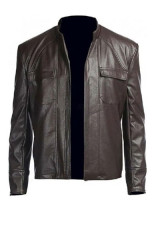 Oscar Isaac Star Wars Poe Dameron The Last Jedi Brown Jacket poe-dameron-star-wars-jacket