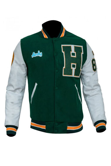 Joseph Quinn Stranger Things Eddie Munson Green Varsity Jacket eddie-stranger-things-s4-fleece-jacket
