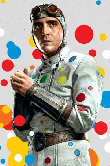 Suicide Squad David Dastmalchian Polka Dot Man Cosplay Jacket