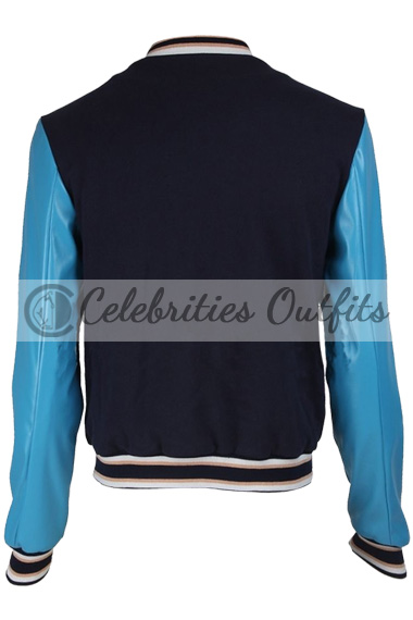 Suicide Squad Jay Hernandez Diablo Black Bomber Varsity Jacket suicide-squad-el-diablo-jacket