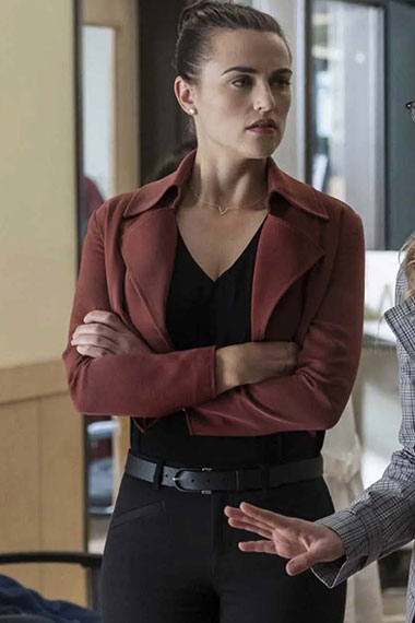 Lena Luthor Supergirl TV Series Katie McGrath Cropped Jacket