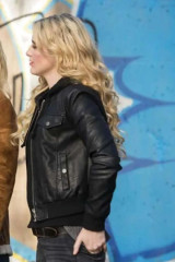 Supernatural Kathryn Newton Claire Novak Black Leather jacket