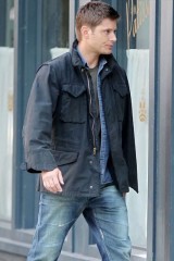 Dean Winchester Supernatural Jensen Ackles Black Cotton Jacket
