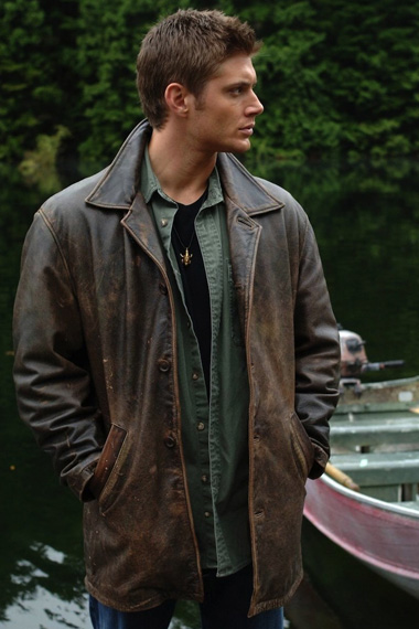 Supernatural Jensen Ackles Dean Winchester Brown Leather Coat