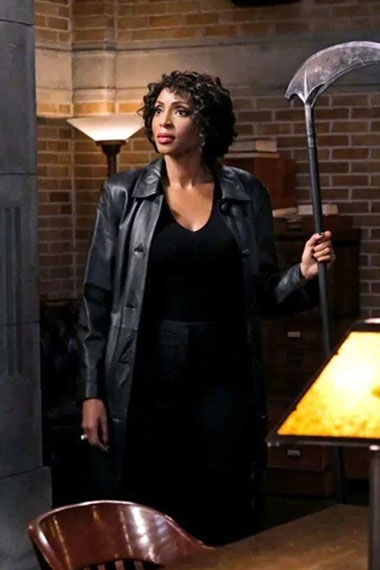 Supernatural TV Series Lisa Berry Billie Black Trench Coat