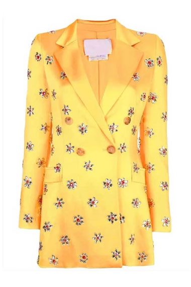 Taylor Swift Singer Album Lovers Lounge Yellow Trench Coat