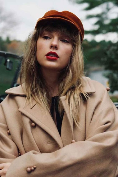 Taylor Swift Red All Too Well Beige Wool Long Trench Coat