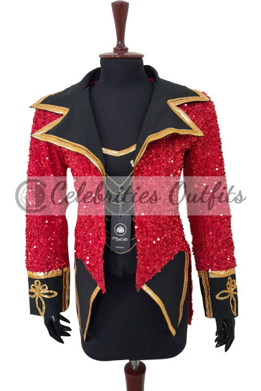 Singer Taylor Swift The Red Tour Concert Ringmaster Tailcoat