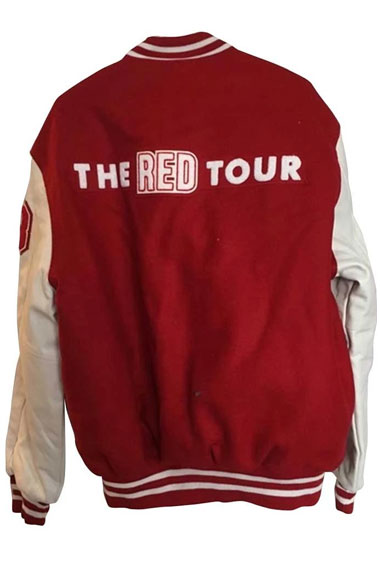 Taylor Swift 13 The Red Tour Bomber Baseball Varsity Jacket
