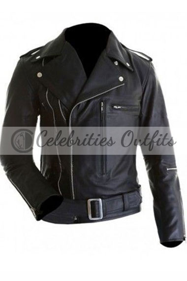 Terminator Judgement Day Arnold Schwarzenegger Biker Jacket