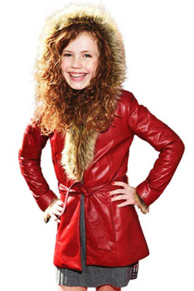Darby Camp Kate The Christmas Chronicles Shearling Hooded Coat