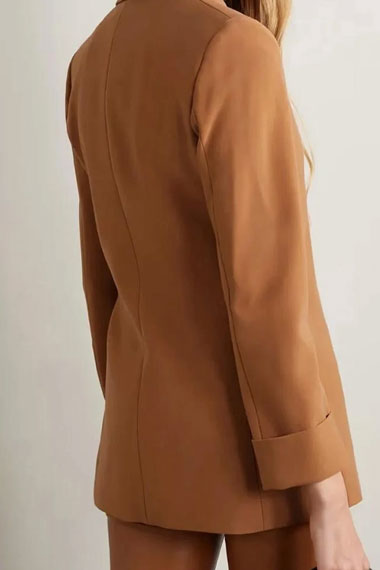 Iris West The Flash Candice Patton Beige Wool Trench Coat