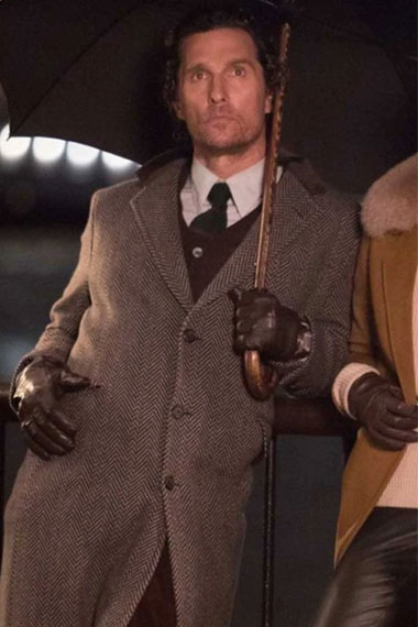 Matthew McConaughey The Gentlemen Michael Pearson Trench Coat
