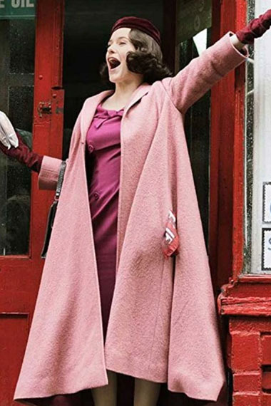 Miriam Rachel Brosnahan Marvelous Mrs Maisel Long Trench Coat