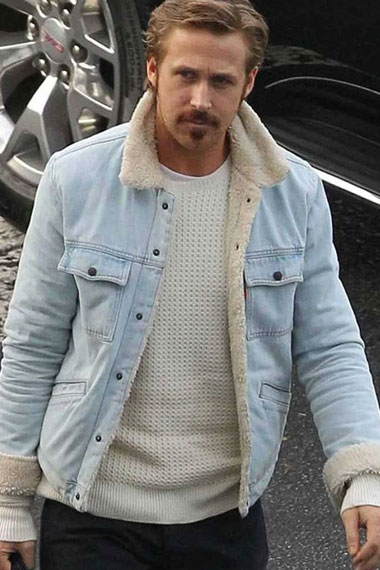 Ryan Gosling Holland March The Nice Guys Blue Denim Jacket