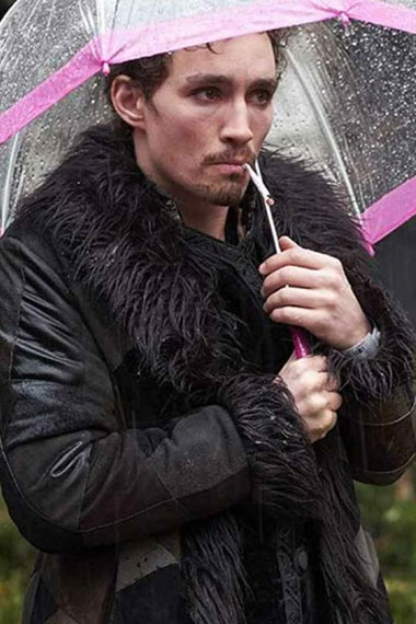 Robert Sheehan The Umbrella Academy Klaus Hargreeves Coat
