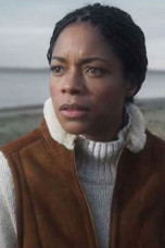 Naomie Harris Helen The Third Day Brown Suede Leather Vest naomie-harris-the-third-day-vest