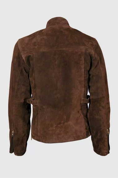 Tom Cruise Ethan Hunt Mission Impossible Brown Suede Jacket