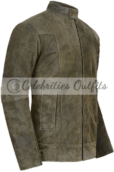 Transformers Age Of Extinction Mark Wahlberg Distressed Jacket