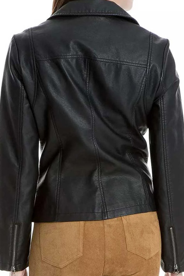 Tabitha Foster Quintessa Swindell Trinkets Black Biker Jacket