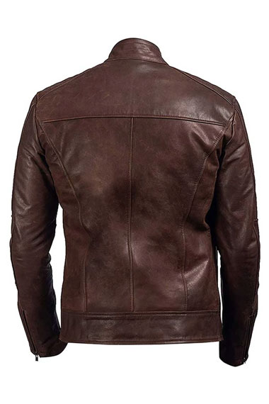 Victor Sullivan Mark Wahlberg Uncharted Brown Leather Jacket